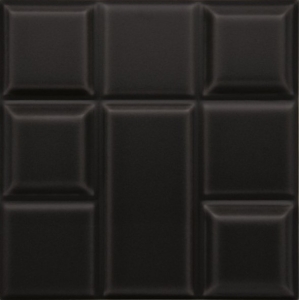 Płytki 3D Decus Tetrix Negro Mate 15x15