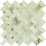 Emil Ceramica Tele Di Marmo Pure Onyx Intrecci Onyx Giada Silktech 30 x 30 cm mozaika EMR4, zielony
