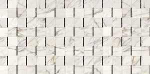 Mozaika imitujące marmur ekri Marazzi Grande Marble Look White Laurent 30x30