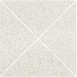 Gres podłogowy biały beżowy w kropki Ornamenta Salepepe SP4040SG Sale Grid 40x40