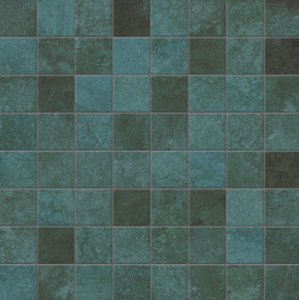 Mozaika turkus rdzawy Caesar Trace Mint Compozione A 30x30