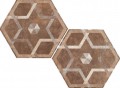 Płytki heksagonalne beżowe Fioranese Heritage Deco Texture 5 34.5 x 40 71015