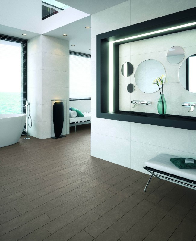 Płytki podłogowe kamień białe Saloni Arquitect Blanco WC9500 45x90 84013