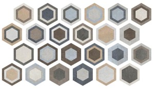 ITT Tripoli 23x27 płytka heksagonalna