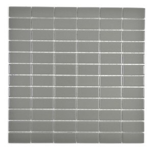 Mozaika prostokątna-cegiełki ciemno szara Metropol MM 0118 30,0 x 30,0