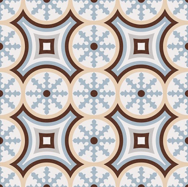 Vives Beltri Celeste 20x20 płytka podłogowa patchwork 152542