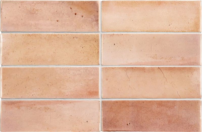 Equipe Hanoi Pink 5,1x16,1 płytki cegiełki rustykalne 127688