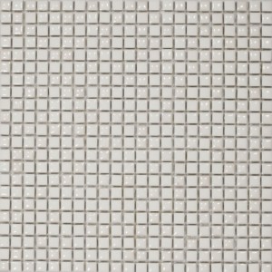 Mozaika monokolor kamień ekri w połysky małe kwadraty Dell Arte Velvet White 30x30