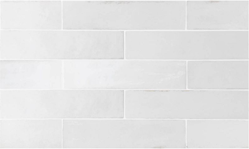 Equipe Tribeca Gypsum White 6x24,6 płytka ścienna cegiełka 128491