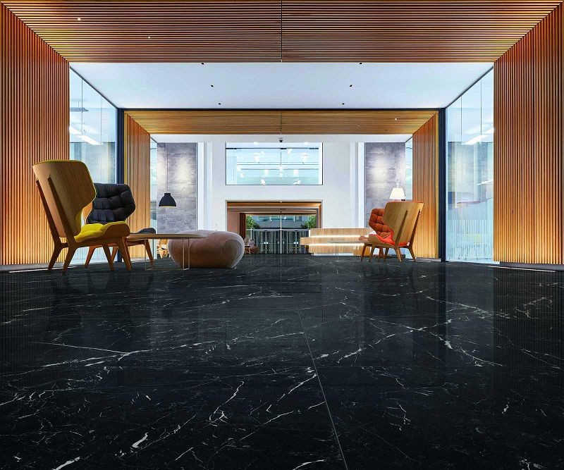 Marazzi Allmarble Elegant Black 30x60 M3D8 płytki marmurowe czarne gresowe 136915