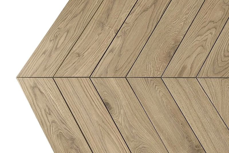 Emil Ceramica Mimesis Miele Chevron Nat. 11x54 EKPA płytki drewnopodobne jodełka 126113