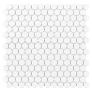 Dunin Miss Penny White Matt 27,2x27,4 mozaika dekoracyjna