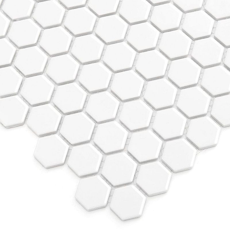 Dunin Mini Hexagon White 30x26 mozaika heksagonalna 103670