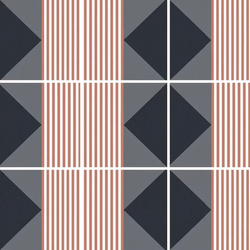 Equipe Bauhome Stritch Cold 20x20 płytki patchwork gresowe 126916