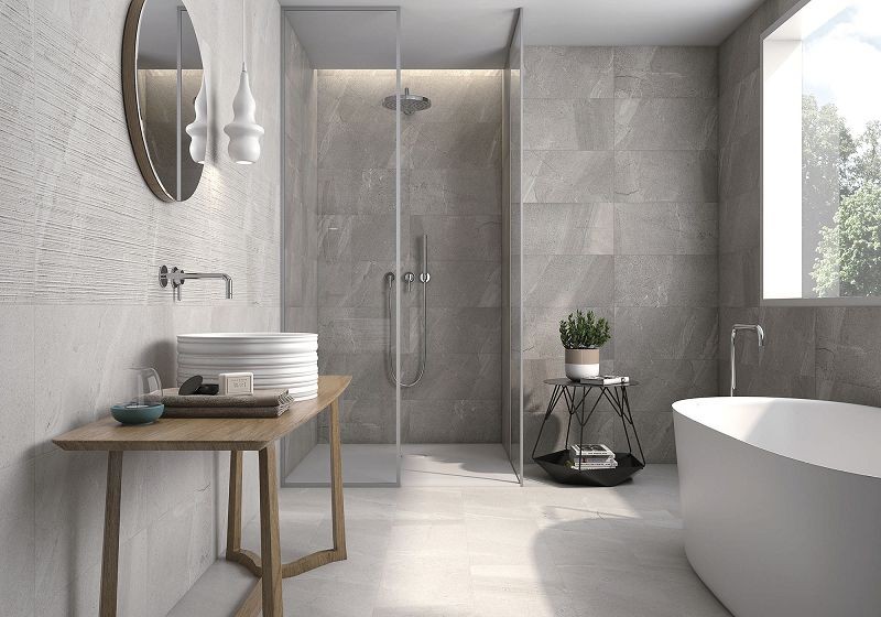 ITT Decor Treviso White 30x60 płytka imitująca beton 134932