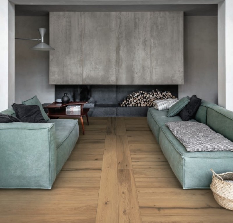 Płytki podłogowe imitujące drewno Marazzi Treverklife Honey Mqyq 25x150 18584