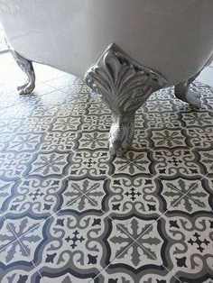 Płytka marokańska szara-grafitowa postarzana Mainzu Centro Florentine White 20x20 18529
