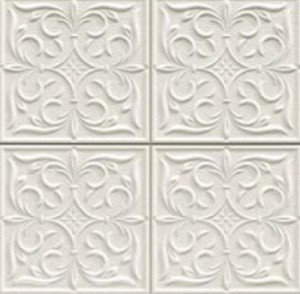 Realonda Muse Lis White 33x33 płytka ścienna