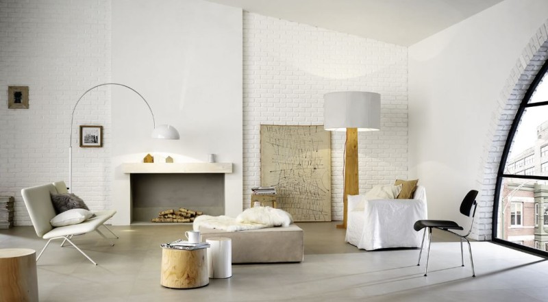 Płytki podłogowe imitujące beton Marazzi Block Grey MM58 90x90 48468