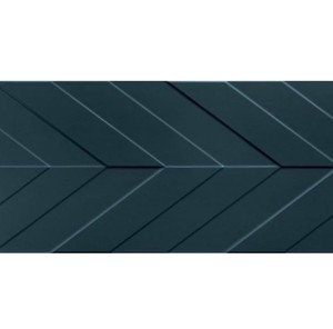 Marca Corona 4D Chevron Deep Blue 40x80 D734 płytki ścienne