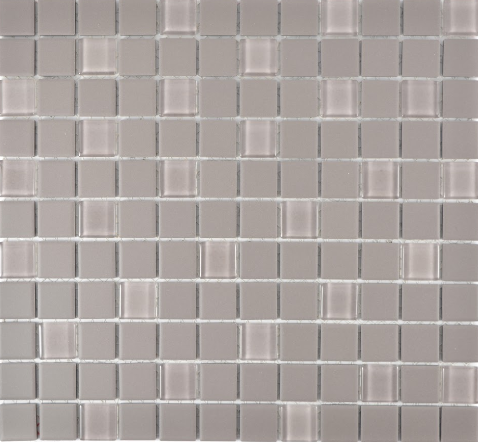 Mozaika mix gres szkło szary mały kwadrat Metropol MM 0865 32,6 x 30,0 80221