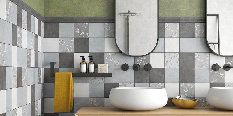 Barwolf Spatolato White 13x13 płytki ścienne 118025
