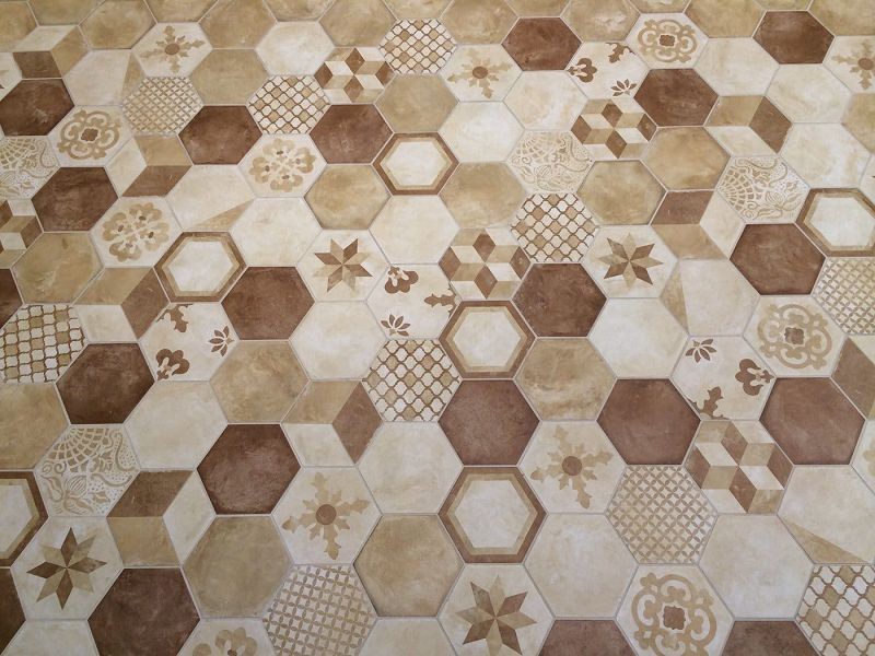 Marca Corona Terra Avorio Esagona 25x21,6 0089 płytki heksagonalne 144448