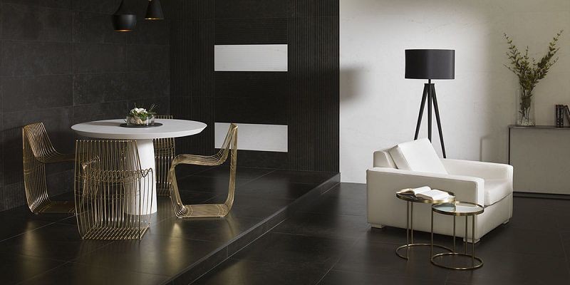Porcelanosa Magma Black 33,3x100 płytka ścienna 148641