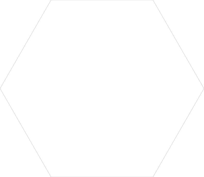 Keros Element Blanco 23x27 płytki heksagonalne 158516
