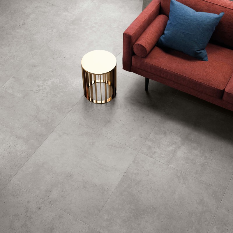 Gres jak naturalny beton szary loft Flaviker Hyper Silver PF60003023 60x60 76954