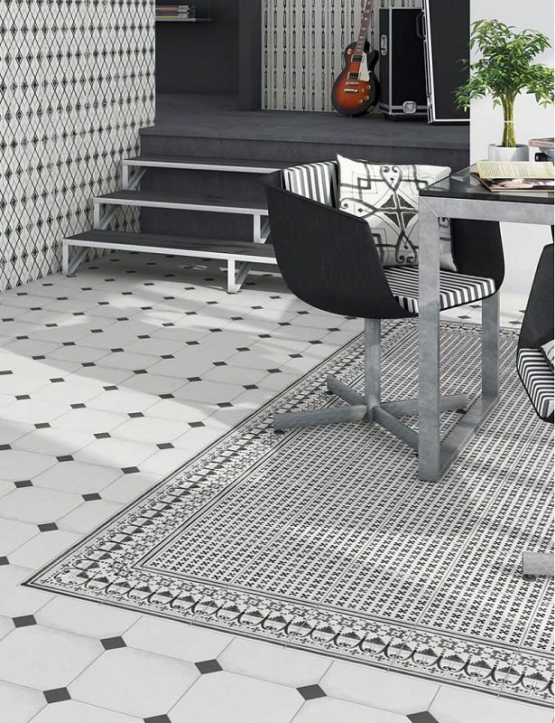 Vives Vodevil Paix Sombra 20x20 płytki patchworkowe gresowe 155464