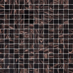 Mozaika z muszli brązowa perła szkło Dell Arte Bisanzio Dark 32,7x32,7
