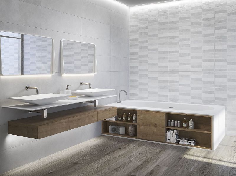 Saloni Textural Gris 30x90 KED710 płytka ścienna 151710