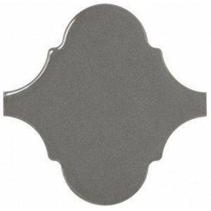 Equipe Scale Alhambra Dark Grey 12x12 płytka ścienna arabeska