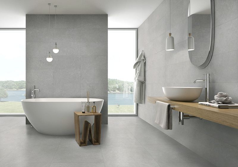 ITT Atrium Grey Matt Rect. 59,5x59,5 płytka imitująca beton 134743