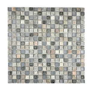 Mozaika mix kamień szary brąz mały kwadrat Metropol MM 0713 30,0 x 30,0