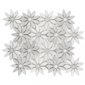 Dunin Manorial Carrara White Bloom 30x29 mozaika kamienna