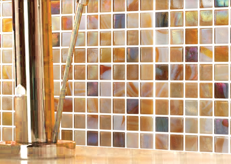 Mozaika złota kameleon perla ceramiczna Metropol MM 0087 31,7 x 31,7 73784