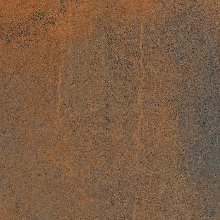 Płytki rude przetarte ze rdzą metalizowane industrialne Sant Agostino Oxidart Copper 90x90 79379