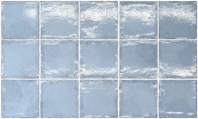 Equipe Altea Ash Blue 10x10 płytki cegiełki rustykalne 126650