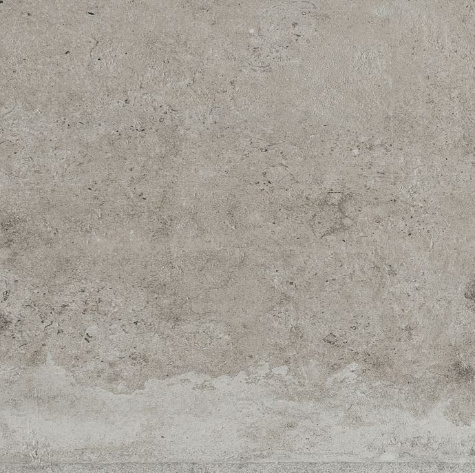 Gres podłogowy lekki połysk szary biały kamień Rex La Roche Grey Smooth 80 x 80 60380