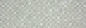 Hiszpanskie płytki do łazienki szare Saloni Intro Gris Mosaico 29,5x90 ag