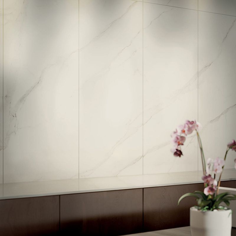 Cercom To Be Marble Statuario Lux 100x100 płytki gresowe imitujące marmur 120524
