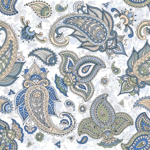 Keros Paisley Hawa 25x25 płytka patchwork dekoracyjna