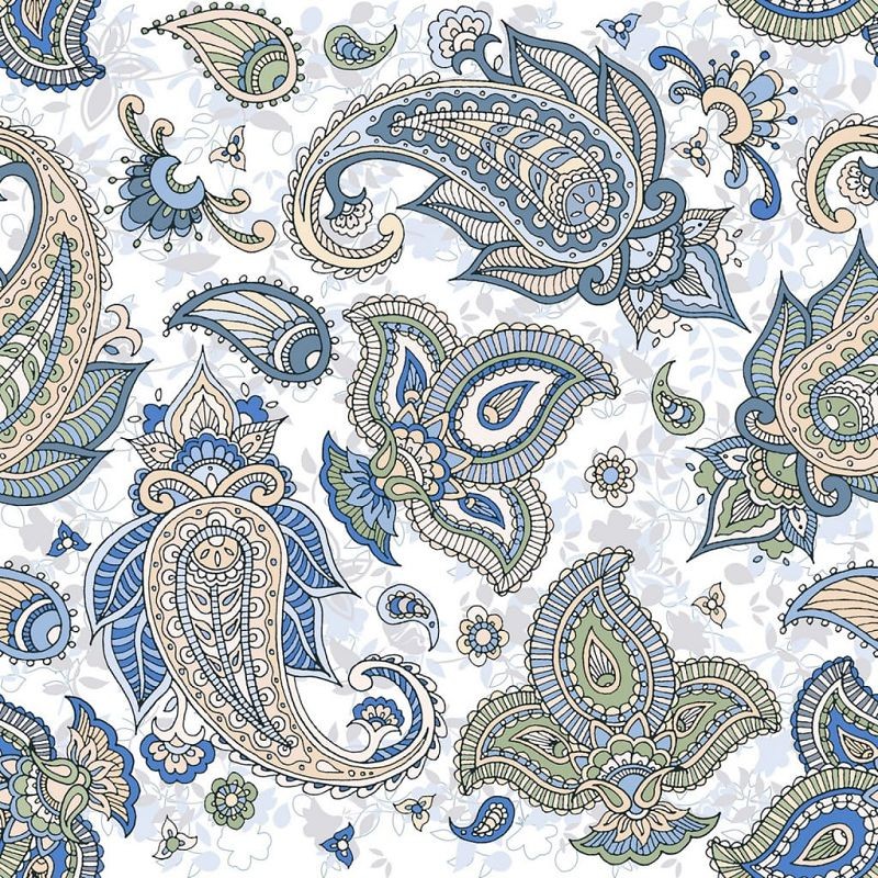 Keros Paisley Hawa 25x25 płytka patchwork dekoracyjna 135833