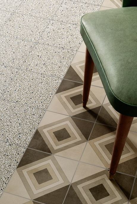Płytki patchworkowe beż Fioranese Cementine Retro Bianco 20x20 bn 33258