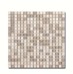 Mozaika kamień beż El Casa Travertyn Beige 30,5x30,5 cm