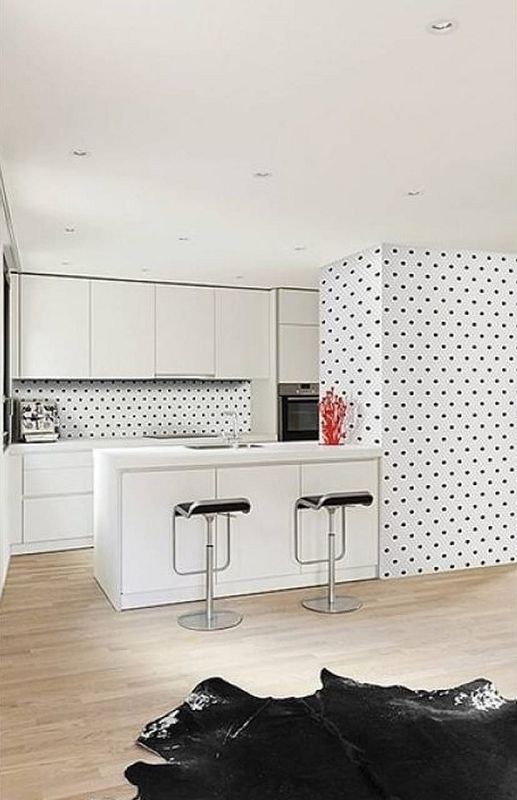Dunin Mini Hexagon B&W Spot 26x30 mozaika heksagonalna 103749