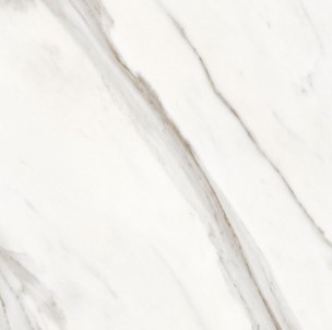 Płytki podłogowe marmur białe z czarna wyrazista żyła Saloni Marmaria Agora Blanco DKx500 58,5x58,5 14556