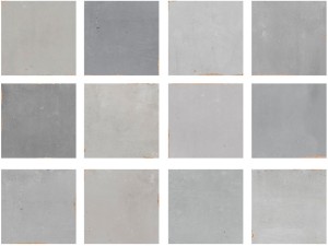 Płytki postarzane ścienne szare połysk Wow Mestizaje Zellige Grey 12,5X12,5